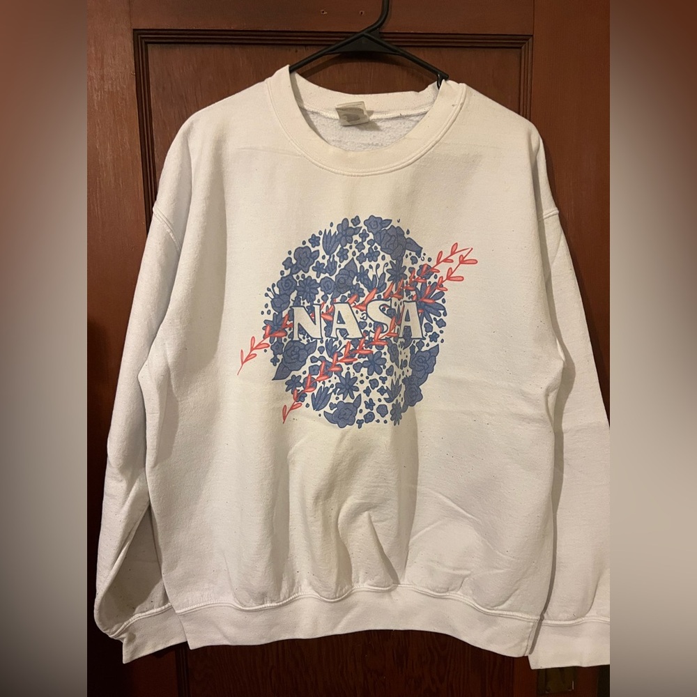 NASA Floral Crewneck
